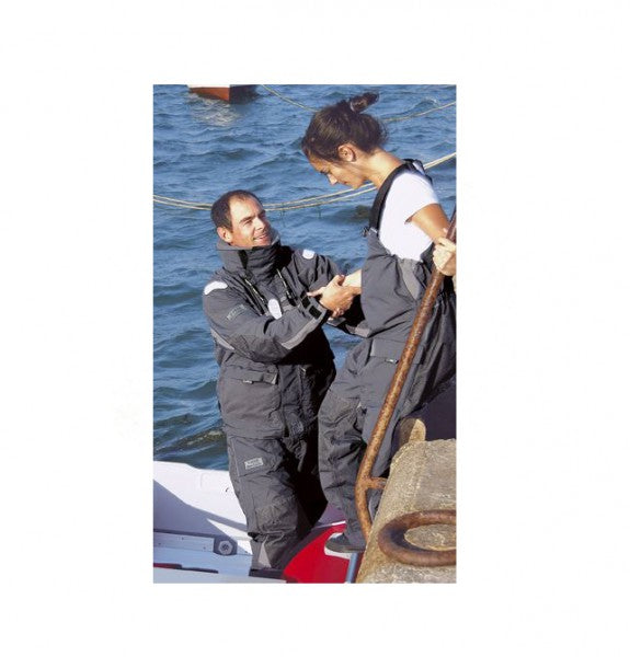 Komplettset XM Segelbekleidung Netzstoff-fütterung, Offshore-Bekleidung, Cordura®-verstärkt, Größe XXL Anthrazit