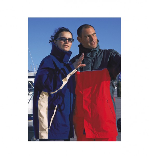 XM Coastal Segelanzug XL Blau/Beige, atmungsaktiv wasserdicht, ideal für Sport & Küstenfahrten