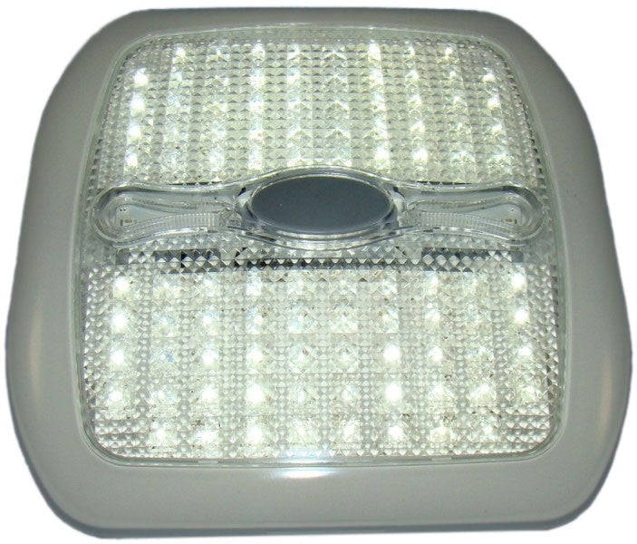 Deckenleuchte LED 96 Weiß Blau, LED Leuchte, Farbwechsel mit Schalter