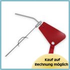 Windanzeiger Monsone Windfahne Aluminium-Kunststoff, Ultraleichtbauweise, 150x90 mm