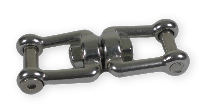 Ankerwirbel 8mm mit 2 Schraubschäkeln Inbusbolzen versenkt
