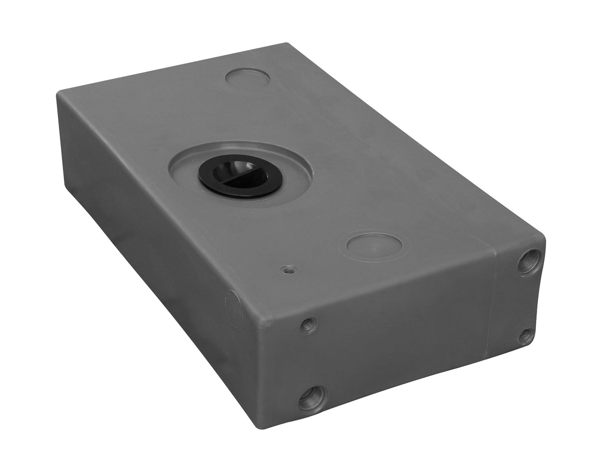 OceanTEC Fäkalientank, wahlweise mit Inspektionsdeckel, aus polyethylen (PE), langlebig und robust - 48 - 95 Liter (Optional mit Dichtung, Verschluss, Anschlüsse)