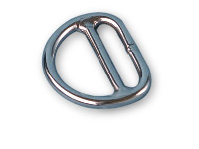 Belt buckle stainless steel ring, 50 mm material thickness, highly polished A4 stainless steel