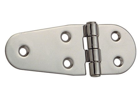 Scharnier Piana Smooth Edelstahl 107mm x 40mm Center Pin