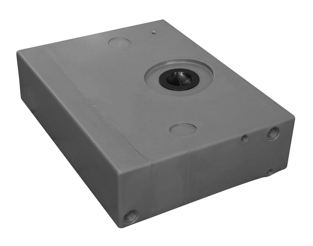 OceanTEC Fäkalientank, wahlweise mit Inspektionsdeckel, aus polyethylen (PE), langlebig und robust - 48 - 95 Liter (Optional mit Dichtung, Verschluss, Anschlüsse)
