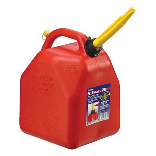 Scepter fuel canister 20L, petrol canister, robust design made of high-quality HDPE