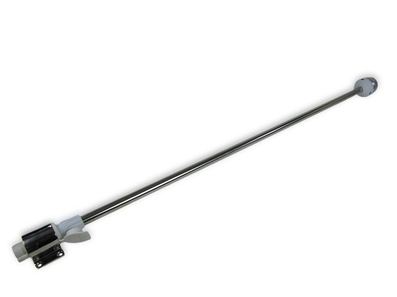 Lichtmast Rundumlicht 1 Meter Weißes Gehäuse Wandbefestigung