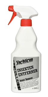 Yachticon Insektenentferner 500ml, Tiefenreinigungs-Formel, Insektenlöser, schnelle & materialschonende Reinigung