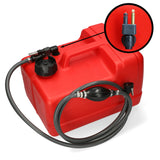 Mercury fuel tank red with 2m hose, HDPE, ISO 13591 certified for gasoline and diesel - 11.3 - 30 liters (optional with hose)