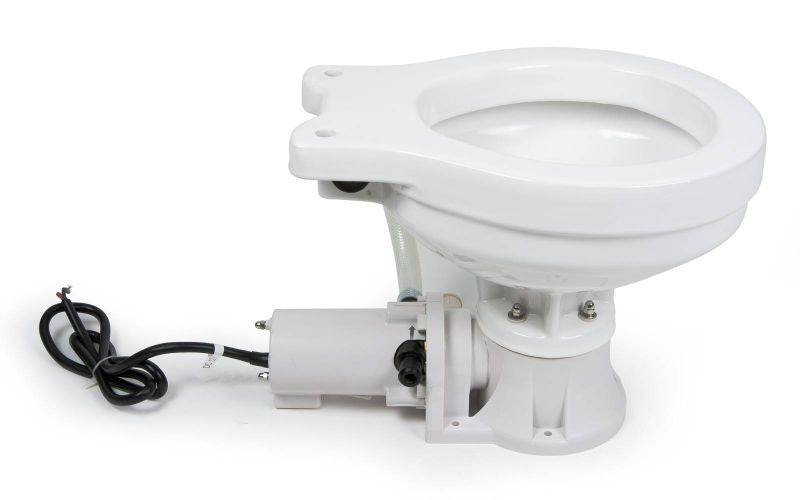 Nuova Rade elektrische Bordtoilette mit Zerhacker 12 Volt groß