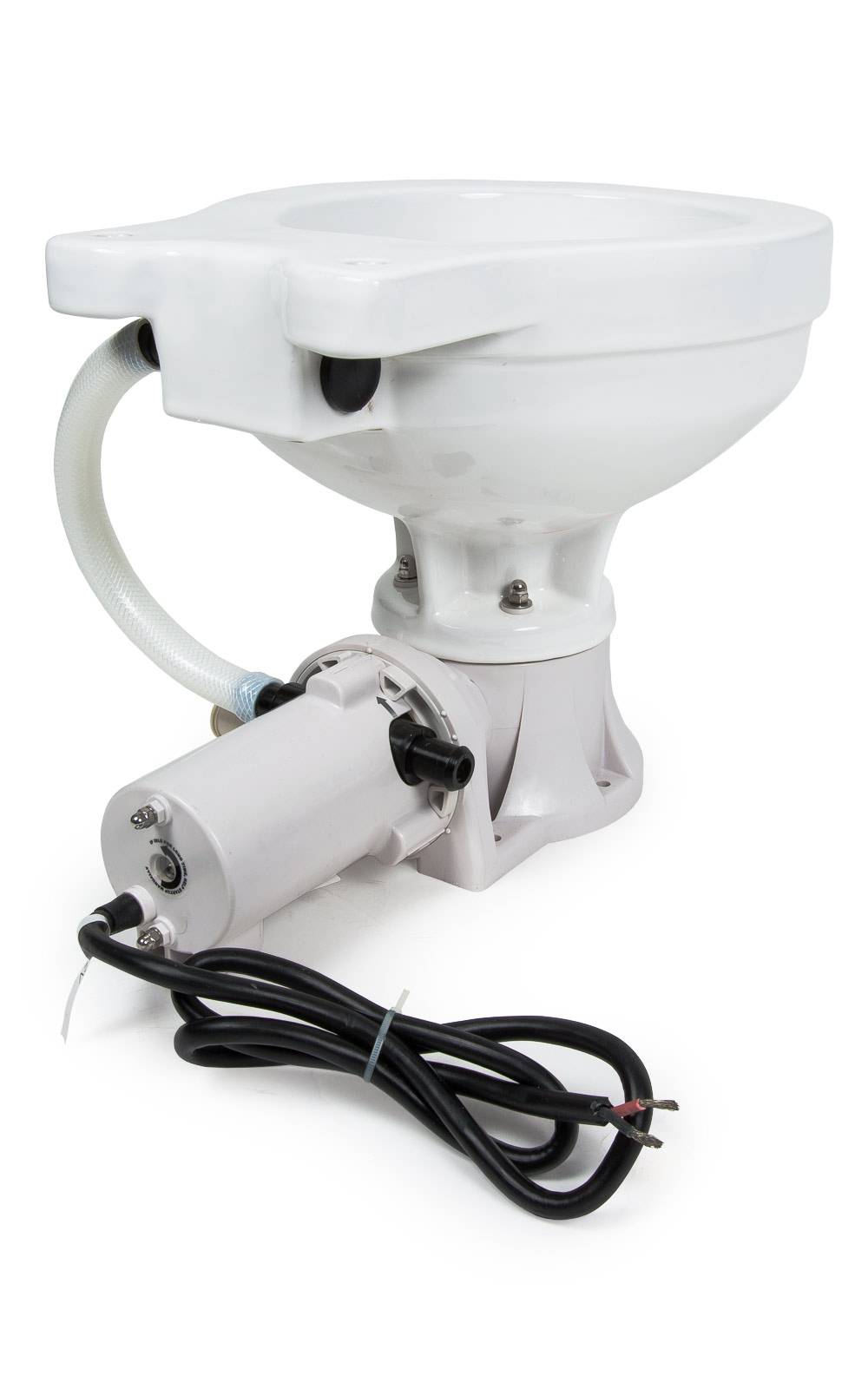 Nuova Rade elektrische Bordtoilette mit Zerhacker 12 Volt groß