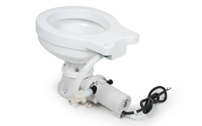 Nuova Rade elektrische Bordtoilette mit Zerhacker 12 Volt groß