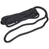 Robline Festmacherseil Schwarz, 12mm, UV-beständig, hohe Bruchlast für maximale Sicherheit -