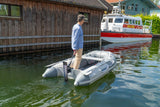 Komplettset Schlauchboot 2,50m mit ePropulsion eLite Elektromotor und 25l wasserdichtem Packsack