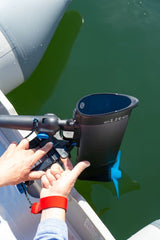 Komplettset Schlauchboot 2,50m mit ePropulsion eLite Elektromotor und 25l wasserdichtem Packsack