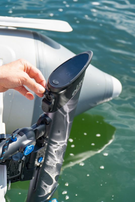 Komplettset Schlauchboot 2,70m mit ePropulsion eLite Elektromotor und 25l wasserdichtem Packsack