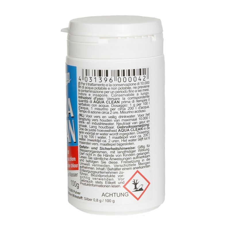 Yachticon Aqua Clean AC 10.000 Wasserkonservierung ohne Chlor, 100 g