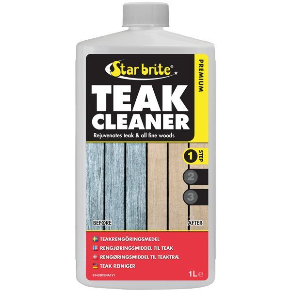Star Brite Premium Teak Reiniger 1l (Step 1)