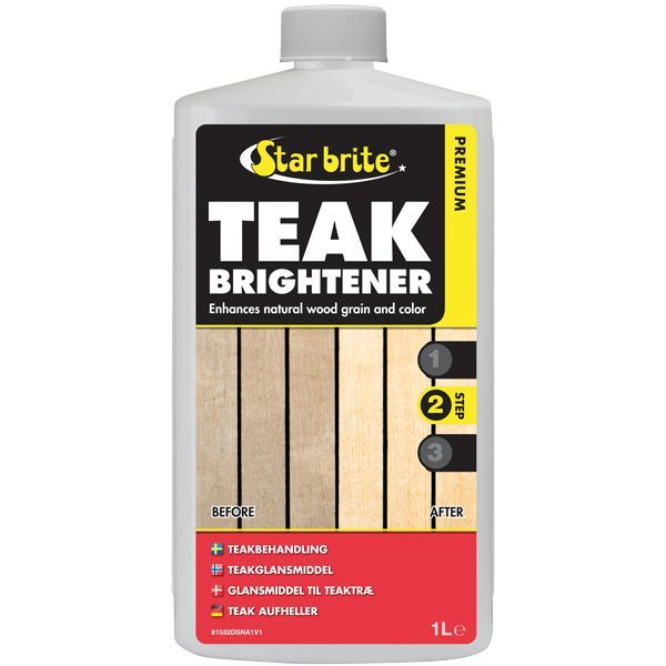 Star Brite Premium Teak Brightener 1l (Step 2)