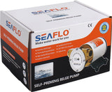 SEAFLO  selbstansaugende Bilge Pumpe 1800L/h Deckswaschpumpe
