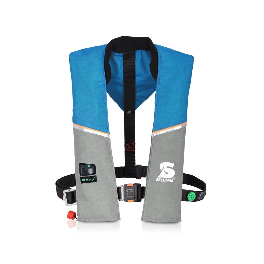 SECUMAR Rettungsweste Ultra 170 mit Harness, 150N, zugelassen nach DIN EN ISO 12402-3, Farbe nach Wahl