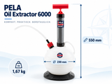 PELA Ölabsauger PL 6000, 6 Liter Auffangbehälter