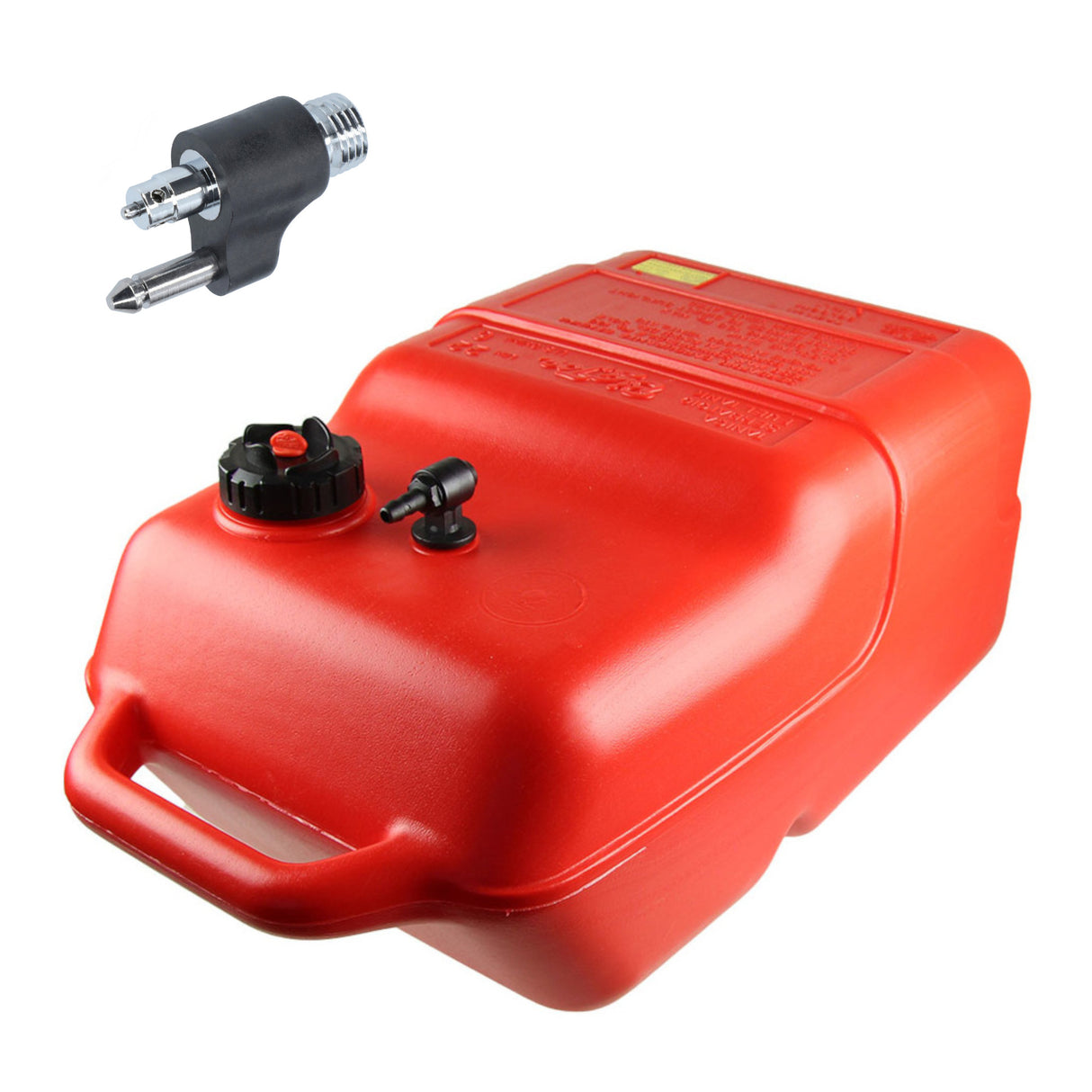 Big Joe Kraftstofftank 22 Liter für Yamaha Außenborder, mit Sicherheitsverschluss und ISO-Norm 13591 - (Optional mit Schlauch)