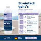 awn Spülwassertank-Zusatz für mobile Toiletten mit Lavendelduft, 1 Liter
