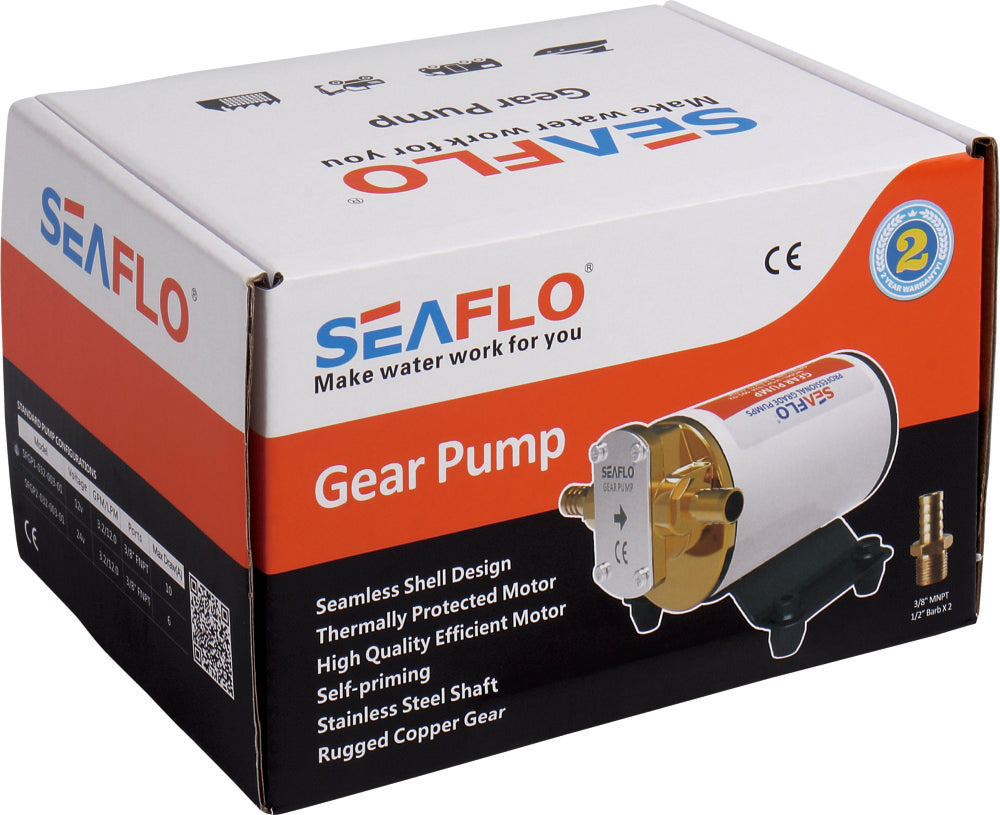 SEAFLO  Zahnradpumpe 12L/Min.