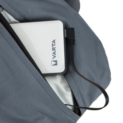 Eurom Wärmekissen 75°C mit Varta-Powerbank, Heizkissen, 10 Stunden mobile Wärme