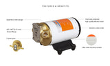 SEAFLO  Zahnradpumpe 12L/Min.