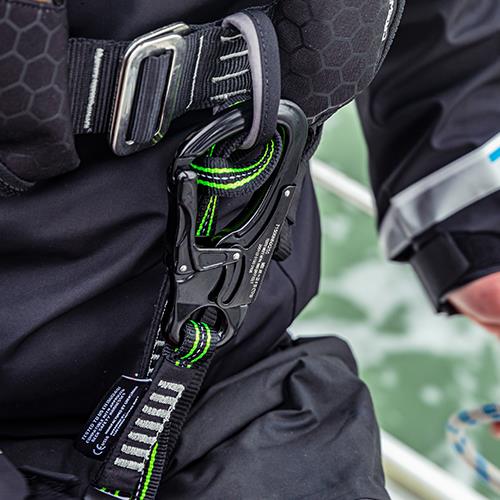 Crewsaver Rettungsweste 180N PRO Automatic Auftrieb 187N, Schwimmhilfe, integrierter Lifebelt und Fusion 3D-Technologie für höchsten Komfort und Sicherheit