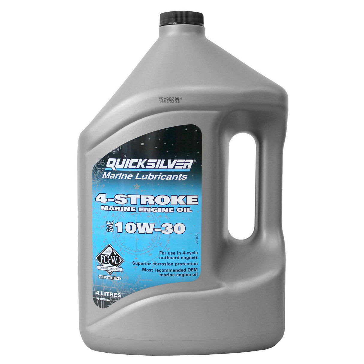 Quicksilver Performance 4-Takt Außenborder Öl 10 W-30 - 1 l / 4 l