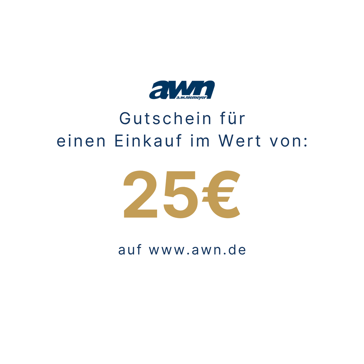 awn Geschenkgutschein