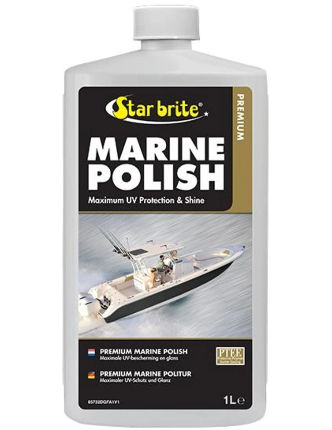 Star brite Premium Marine Polish Hochglanz-Politur für GFK, Metall und Lack, 500 ml