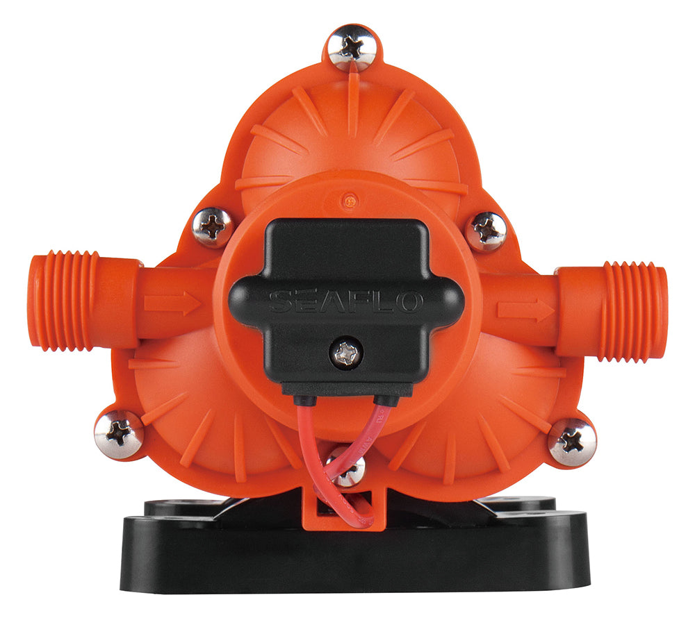 SEAFLO pressure water pump 3-chamber diaphragm pump, self-priming, low noise, long service life 12 V - 10.6 - 11.6 liters