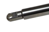 Gasdruckfeder 355mm / 130mm mit Augenaufnahme Silber