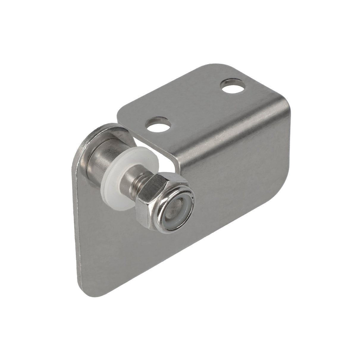 Secuplan mounting plate for gas spring with eyelet