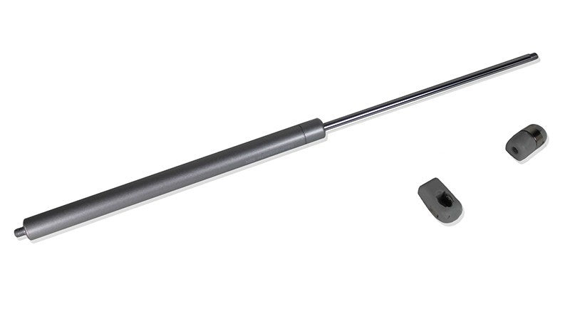 Gasdruckfeder 248mm / 93mm mit Kugelkopfaufnahme Silber