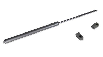 Gasdruckfeder 293mm / 115mm mit Kugelkopfaufnahme, Silber - in vers. Ausführungen