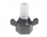 Endeye Kunststoff Endkappe für 20mm Rohr, langlebig und robust - 20 - 25 mm (Optional mit Edelstahl)