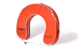 Hufeisen Rettungsring "Quick RD" 145 N - Auftriebskraft, schwimmender Rettungsring, wählbare Farben - Orange, Weiß, Gelb (Optional mit Leine)