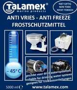 Talamex Frostschutzmittel Anti Freeze für Trink-, Kühl- & Motorsysteme, 5 Liter