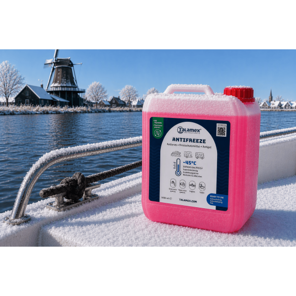 Talamex Frostschutzmittel Anti Freeze für Trink-, Kühl- & Motorsysteme, 5 Liter