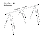 NOA Planen A-Gestell, vers. Längen wählbar