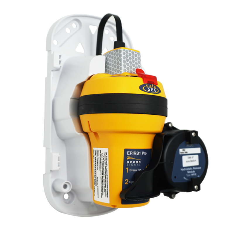 OceanSignal rescueME EPIRB1 PRO, inkl. Gehäuse und HRU nach SOLAS Vorschriften (Cat. I)