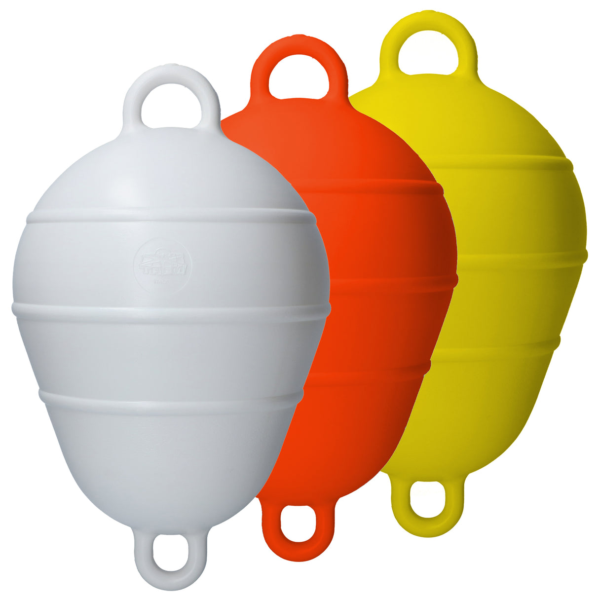 Boje oval - Festmacherboje - Ankerboje - Markierungsboje - Orange - 9,5 Liter Volumen