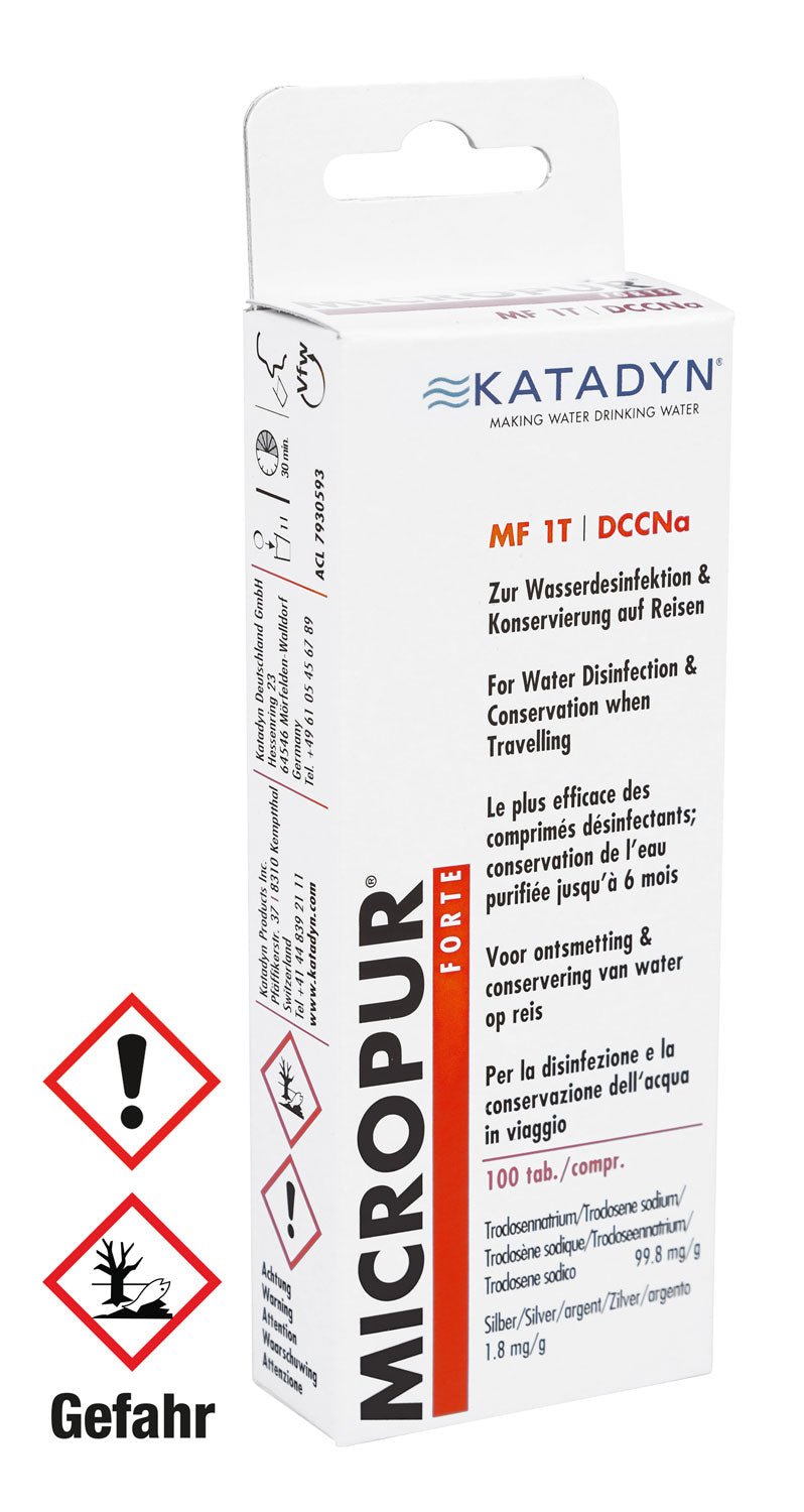 Katadyn Micropur Forte MF 1T (4 x 25)
