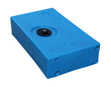 OceanTEC Fäkalientank, wahlweise mit Inspektionsdeckel, aus polyethylen (PE), langlebig und robust - 48 - 95 Liter (Optional mit Dichtung, Verschluss, Anschlüsse)