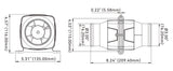 SEAFLO ® Blower Motorraumlüfter - 3"/4" - 12/24V - Ausführung wählbar